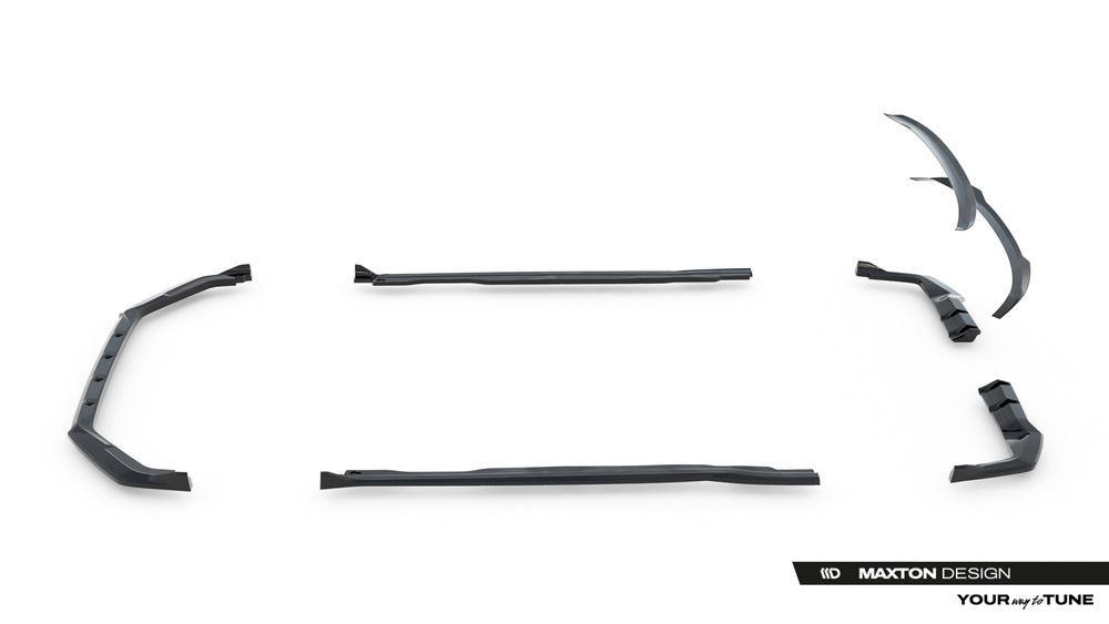 Set of Splitters V.2 Honda Civic Type-R Mk 11