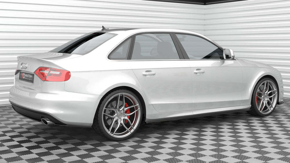 Rear Splitter for Audi A4 S-Line B8 Facelift