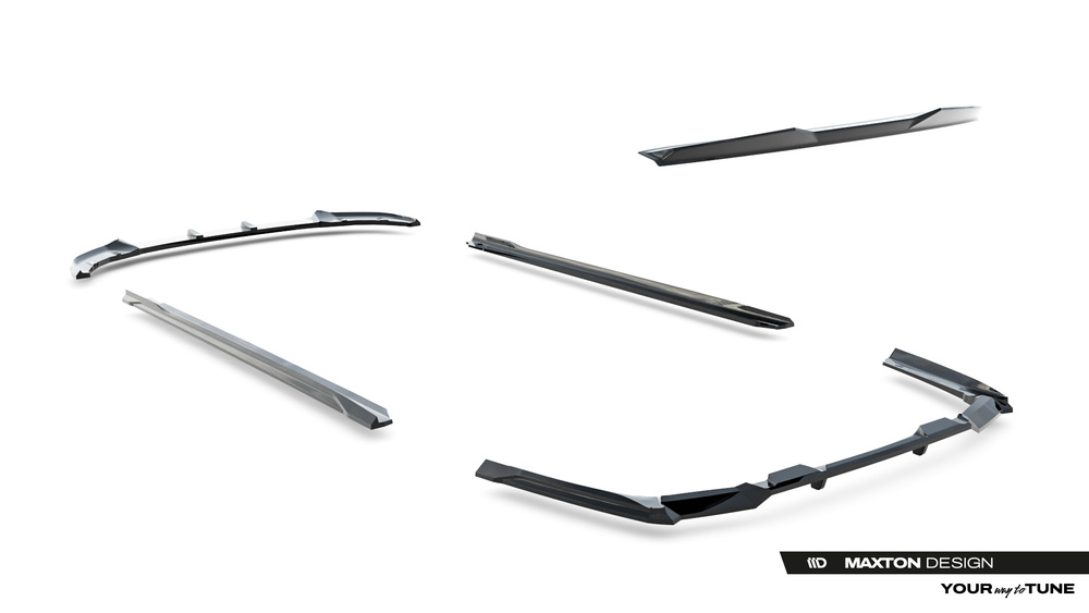 Set of Splitters V.1 BMW 5 M-Pack Sedan G60