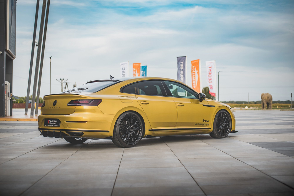 Street Pro Rear Valance + Flaps Volkswagen Arteon R-Line Sedan / Shooting Brake Mk1