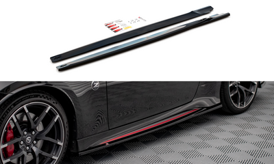 Side Skirts Diffusers V.2 Nissan 370Z Nismo Facelift