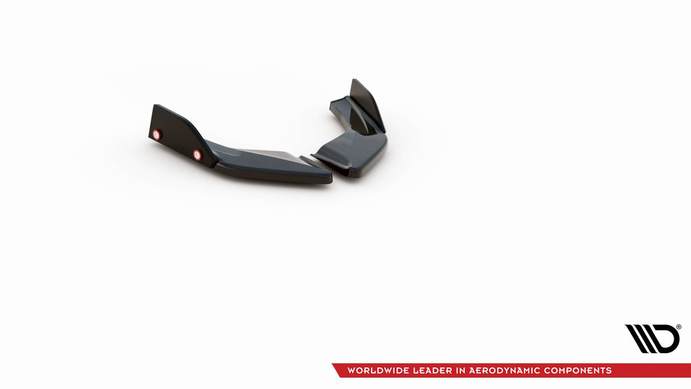 Rear Side Splitters V.4 + Flaps Volkswagen Golf GTI / GTE Mk8