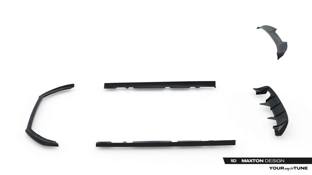 Set of Splitters V.2 Ford Fiesta ST Mk8 Facelift