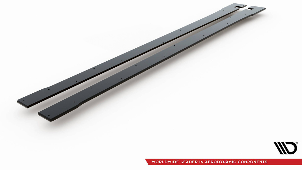 Street Pro Side Skirts Diffusers V.2 Honda Civic Type-R Mk10 / Mk10 Facelift