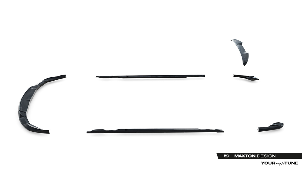 Set of Splitters Porsche Taycan Cross Turismo 4S