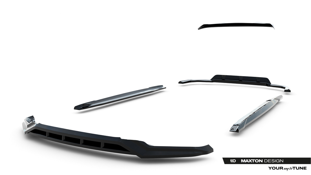 Set of Splitters V.1 BMW X5 M-Pack G05 Facelift