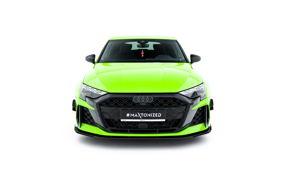 Street Pro Front Splitter + Flaps Audi RS3 Sportback 8Y Facelift