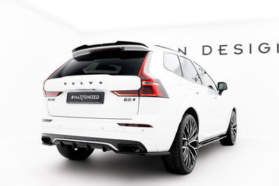 Rear Splitter (with vertical bars) Volvo XC60 Mk2 R-Design