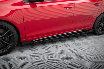 Street Pro Side Skirts Diffusers + Flaps Volkswagen Golf GTI Mk6