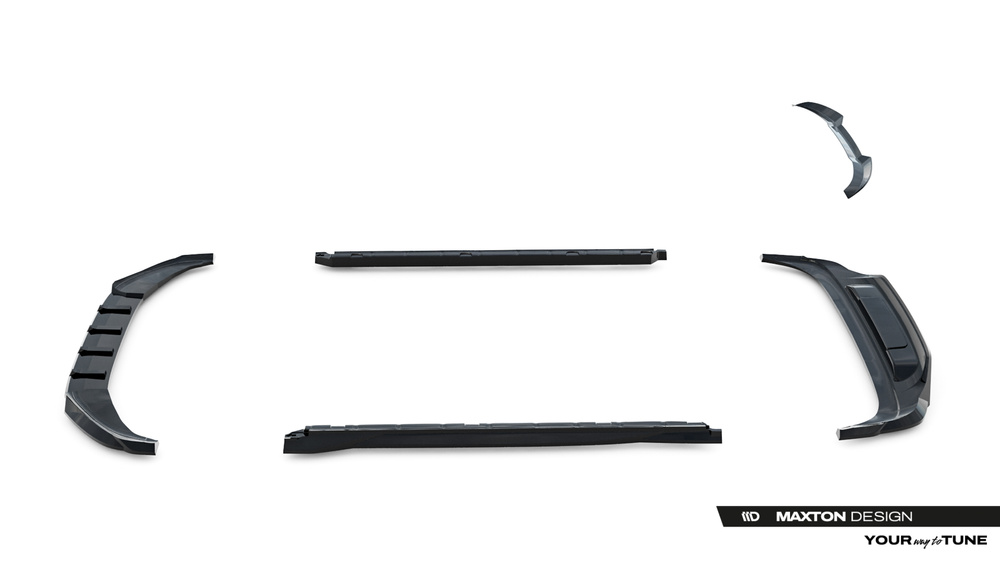 Set of Splitters Volkswagen Tiguan R-Line Mk3 