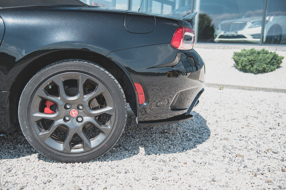 Rear Side Splitters Abarth 124 Spider 