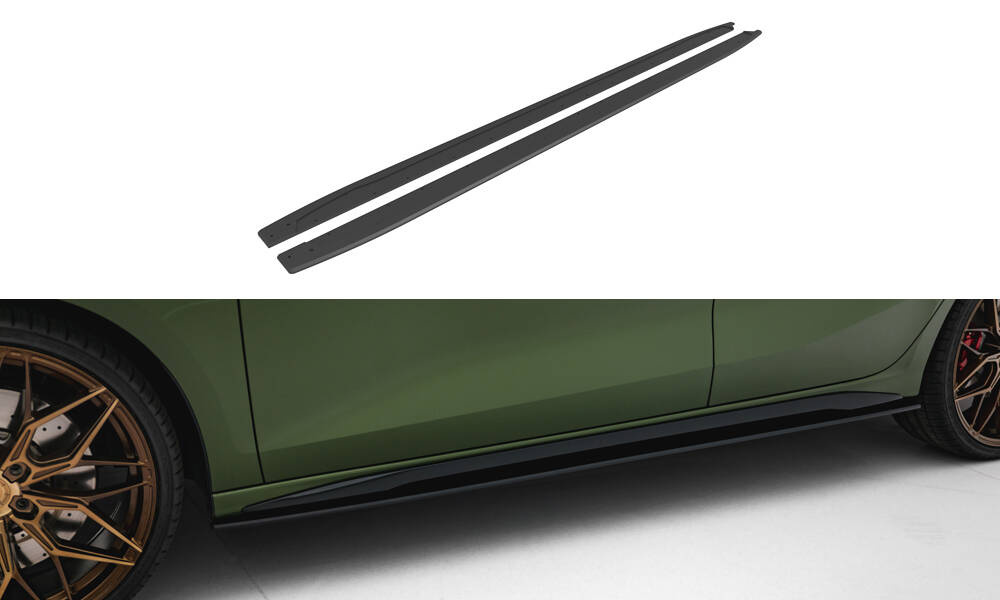 Street Pro Side Skirts Diffusers Audi S3 Sportback / A3 S-line Sportback 8Y Facelift