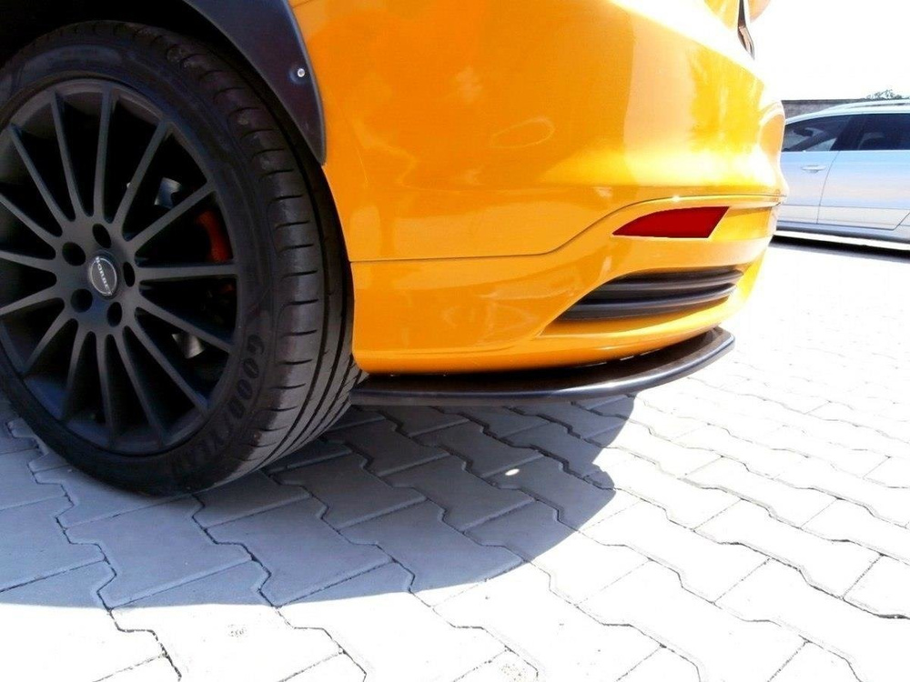 Rear Side Splitters Ford Focus ST Mk3 Hatchback