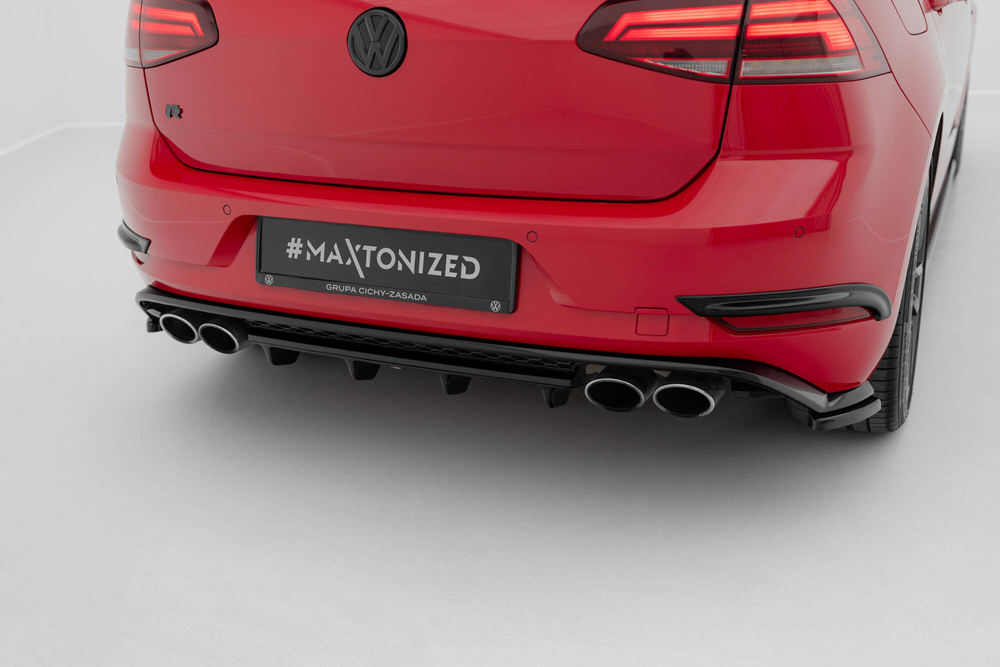 Rear Splitter Volkswagen Golf R Hatchback Mk7 Facelift