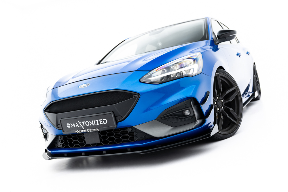 Street Pro Front Splitter + Flaps Ford Focus ST / ST-Line Mk4