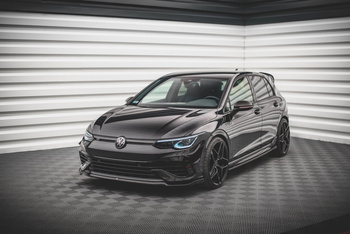 Front Splitter V.6 Volkswagen Golf R Hatchback / Variant  Mk8