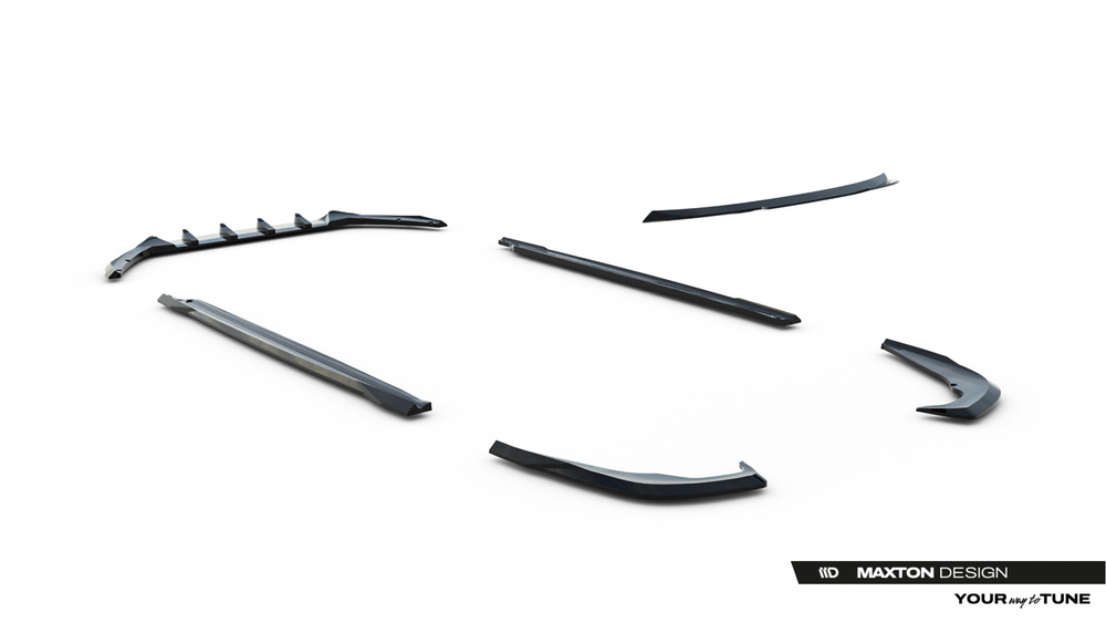 Set of Splitters Skoda Octavia Combi Mk4 Facelift