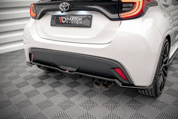 Rear Splitter (with vertical bars) V.2 Toyota Yaris Mk4