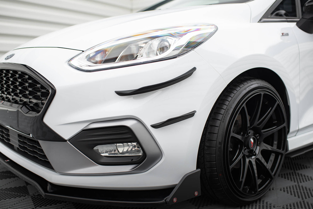 Front Bumper Wings (Canards) V.3 Ford Fiesta Mk8 ST / ST-Line 