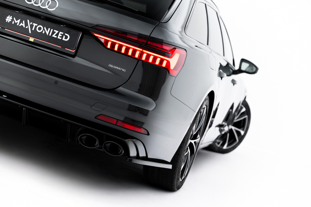 Rear Side Splitters Audi A6 Sedan / Avant C8 / C8 Facelift