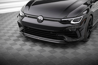 Front Splitter V.7 Volkswagen Golf R Hatchback / Variant Mk8