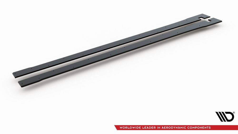 Street Pro Side Skirts Diffusers V.2 Honda Civic Type-R Mk10 / Mk10 Facelift