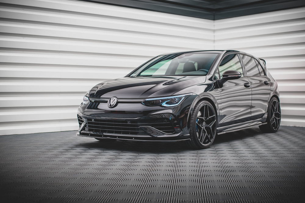 Front Splitter V.1 Volkswagen Golf R Hatchback / Variant Mk8