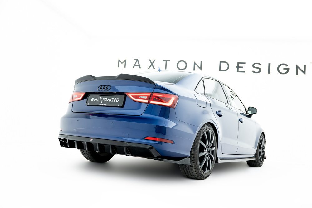 Rear Side Splitters Audi A3 Sedan 8V