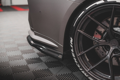 Prepreg Carbon Fiber Rear Side Splitters BMW M4 G82 / G82 Facelift