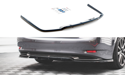 Rear Splitter (with vertical bars) Lexus GS F Sport Hybrid Mk4 (L10)