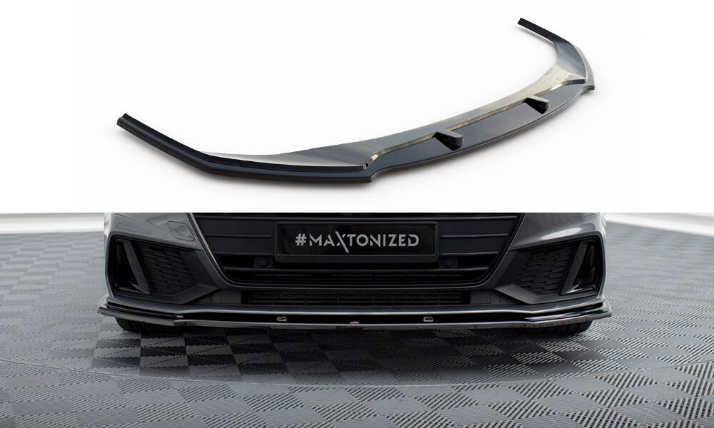 Front Splitter V.2 Audi A7 S-Line C8 / S7 C8 / C8 Facelift / S7 Facelift