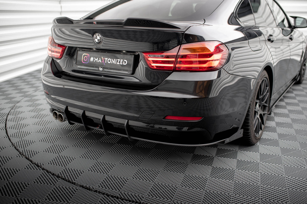 Street Pro Rear Side Splitters + Flaps BMW 4 Gran Coupe F36