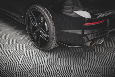 Rear Side Splitters V.2 for Volkswagen Golf R Hatchback Mk8