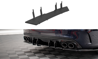 Street Pro Rear Diffuser Mercedes-AMG C 43 Sedan / Estate W205 / S205 Facelift