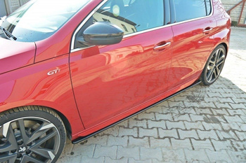 Side Skirts Diffusers Peugeot 308 GTI Mk2
