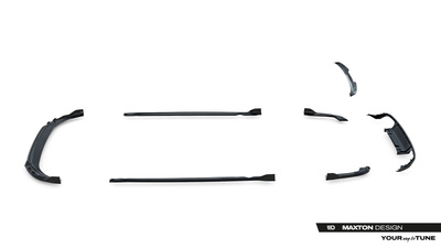 Set of Splitters Volkswagen Golf R Variant Mk8 Facelift