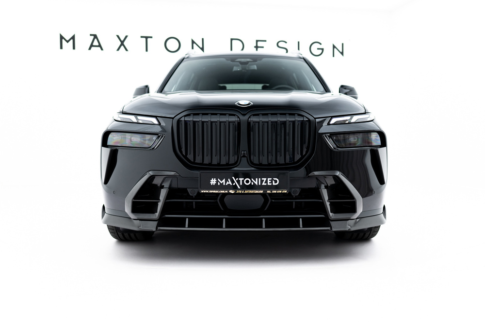 Prepreg Carbon Front Bumper Side Vents BMW X7 M-Pack G07 Facelift