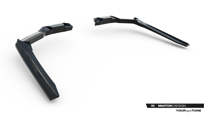 Rear Splitter (with vertical bars) V.2 BMW 5 / i5 M-Pack Sedan / Touring G60 / G61