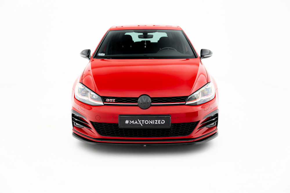Front Splitter V.4 Volkswagen Golf GTI / GTD Mk7 Facelift