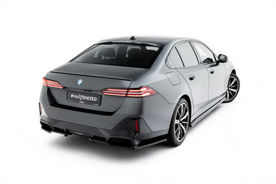 Rear Splitter (with vertical bars) V.2 BMW 5 / i5 M-Pack Sedan / Touring G60 / G61