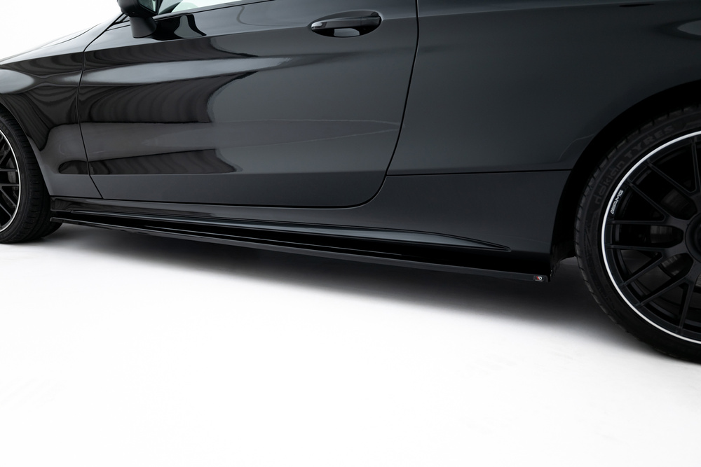 Side Skirts Diffusers Mercedes-Benz C Coupe AMG-Line C205
