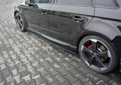Side Skirts Diffusers Audi RS3 Sportback 8V Facelift