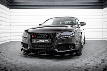 Street Pro Front Splitter + Flaps Audi S5 / A5 S-Line 8T