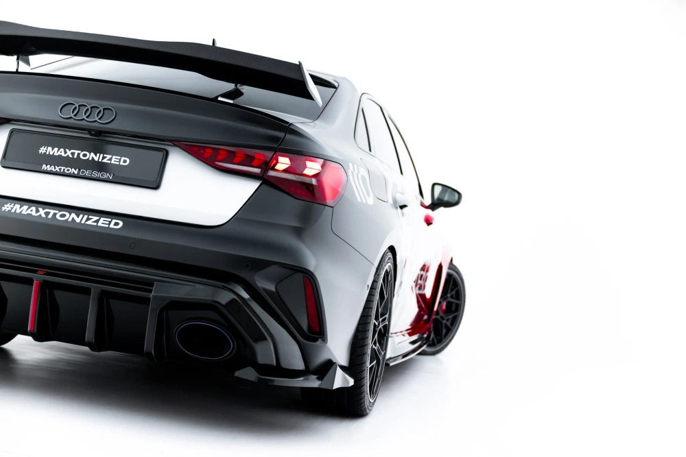 Rear Side Splitters V.3 Audi RS3 8Y Sedan 8Y Facelift