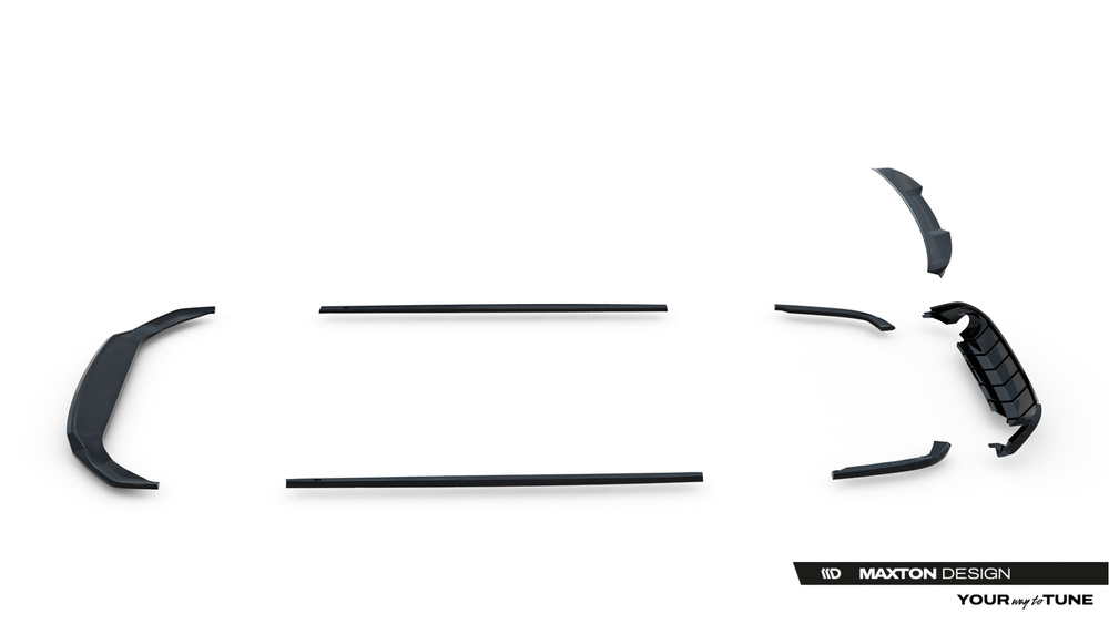 Set of Splitters Volkswagen Jetta GLI Mk7