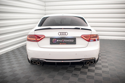 Rear Valance Audi A5 Coupe 8T Facelift (Version with dual exhausts on both sides)