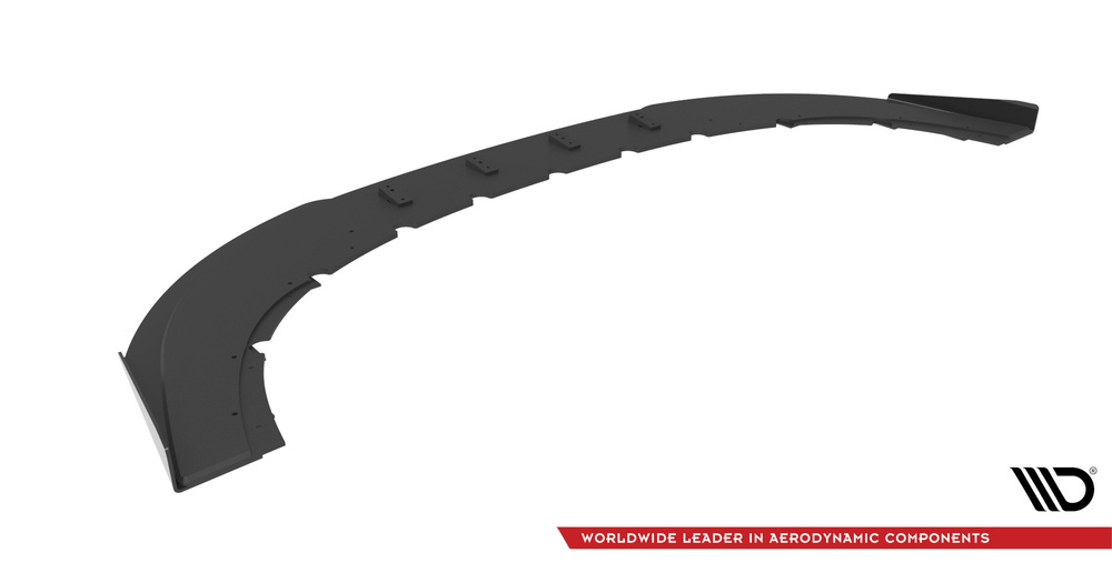 Street Pro Front Splitter + Flaps Audi RS6 Avant C6