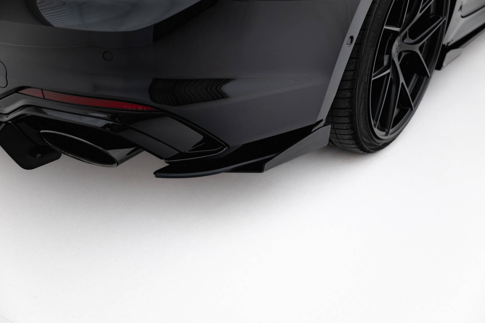 Street Pro Rear Side Splitters + Flaps Audi RS5 Coupe / Sportback F5