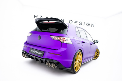 Rear Side Splitters V.3 for Volkswagen Golf R Mk8 Facelift