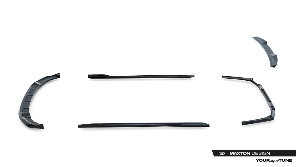 Set of Splitters V.2 BMW 5 M-Pack Sedan G60